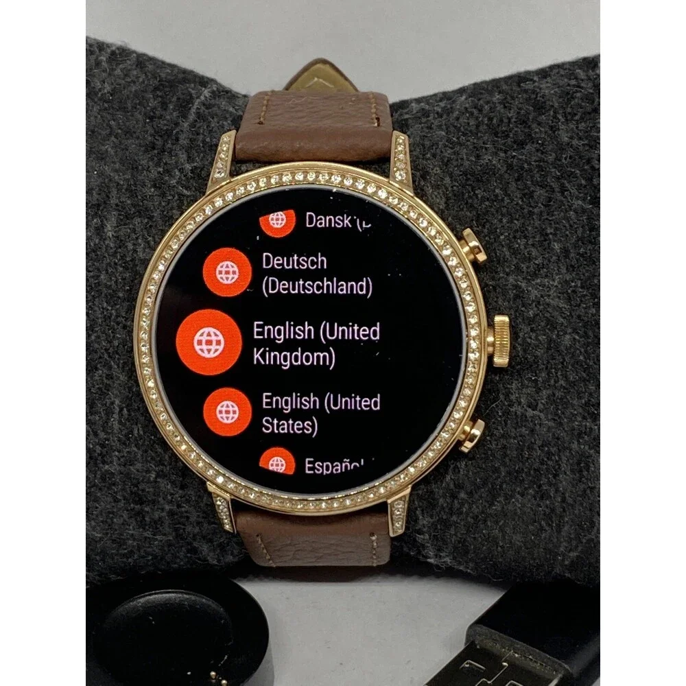 Fossil Gen 4 Authentic Digital Dial Smart Watch Custom Band FTW6011 LT439